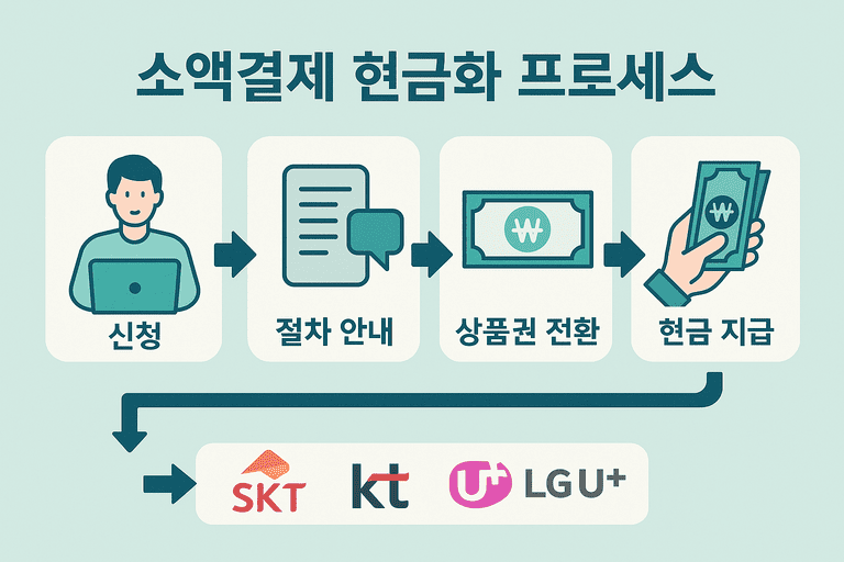 소액결제 현금화 프로세스