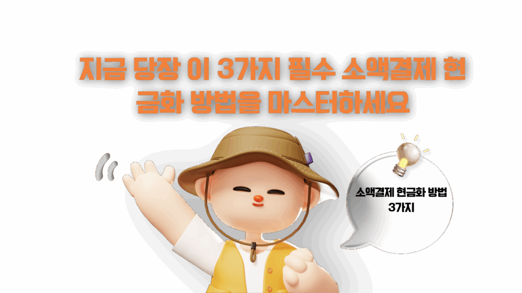 소액결제 현금화 방법 3가지